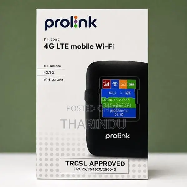 Brand New Prolink DL-7202 4G LTE Mobile Wi-Fi –