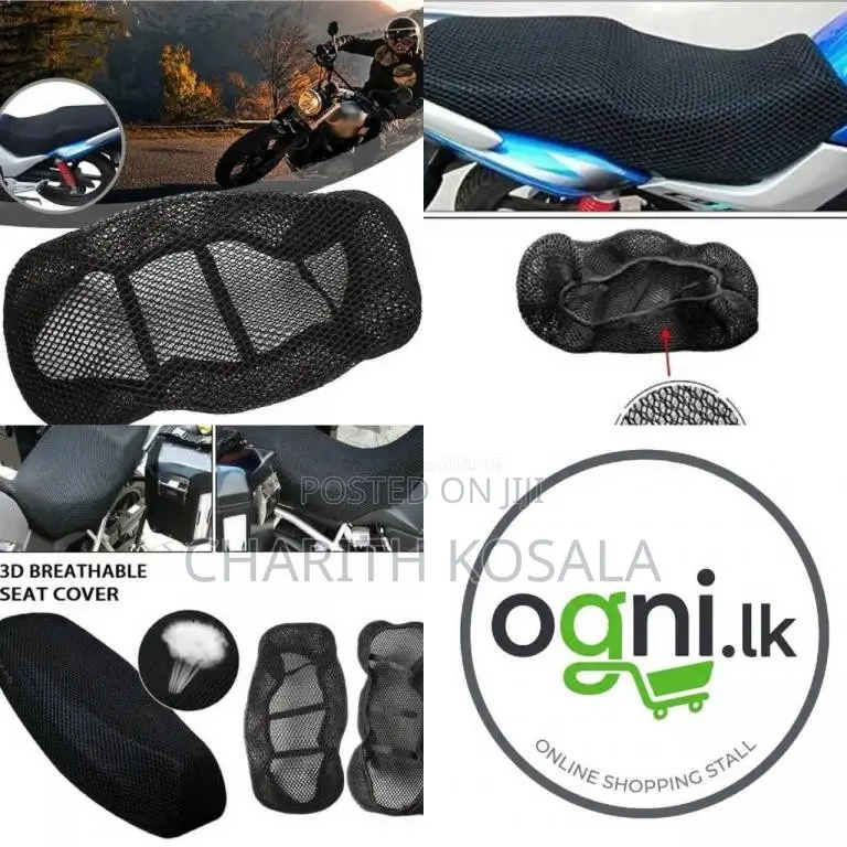3DMeshFabricSeatCover for Motorbike