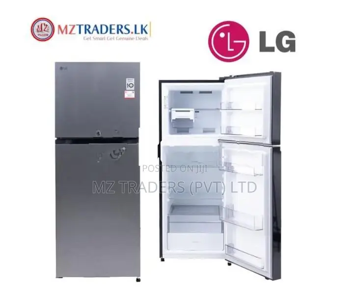 LG 277L Smart Inverter Double Door Refrigerator – D/Steel GL-M290BDSI