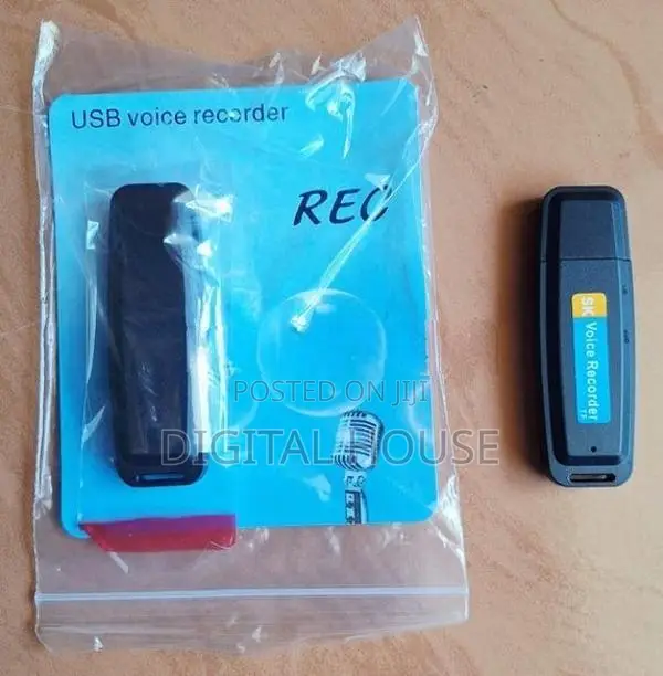 Voice Recorder USB Mini 10 hours Recording time rechargeable - new