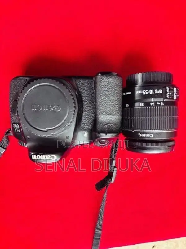 Canon 60D With 18-55mm Lens