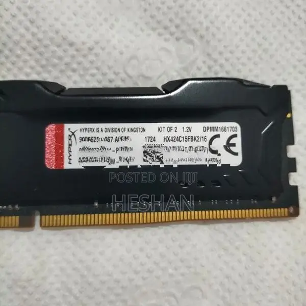 HyperX FURY 16GB (2x8GB) DDR4 2400MHz Dual-Channel RAM Kit