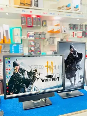 24" Monitor with Speaker Soundbar - LED|Wide