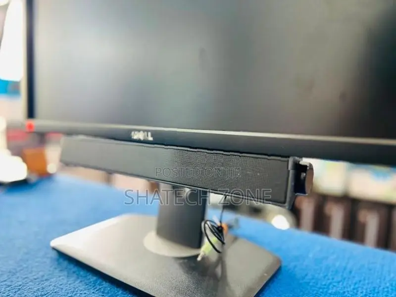 24" Monitor with Speaker Soundbar - LED|Wide