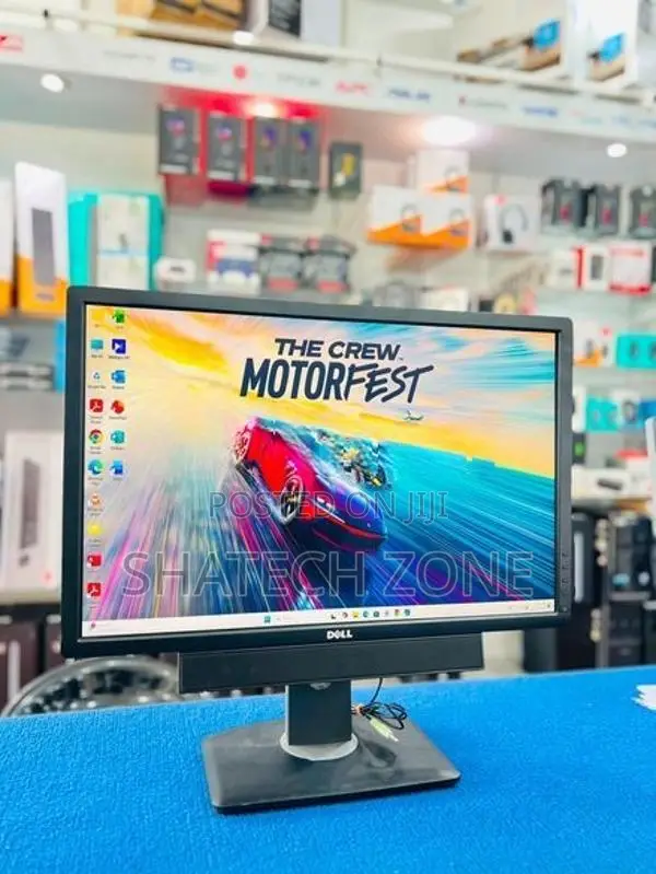 24" Monitor with Speaker Soundbar - LED|Wide