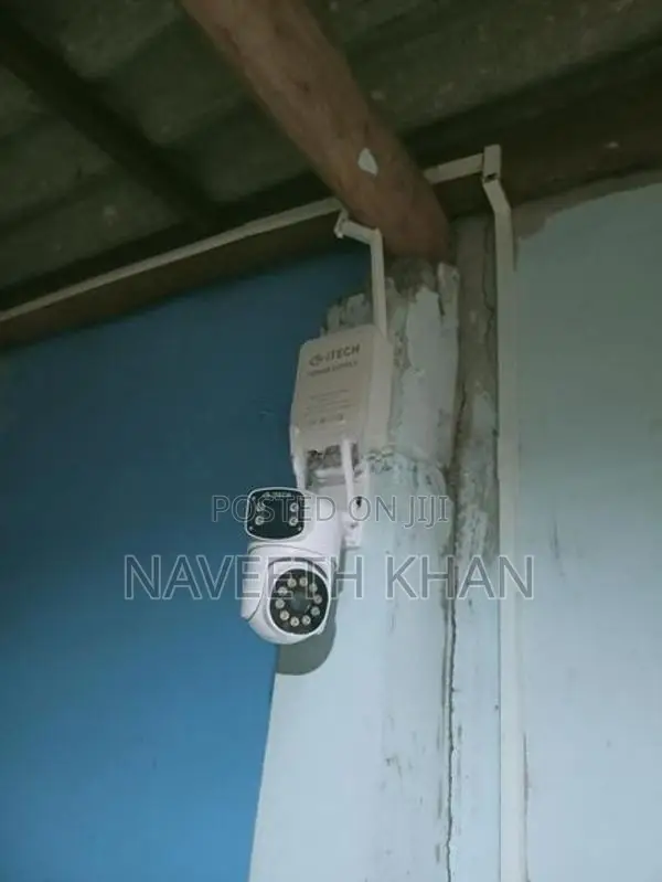 4G Dual Lens CCTV Camera
