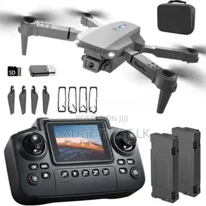 E99 Mini Screen Control Drone With Dual Camera (Toy Grade)