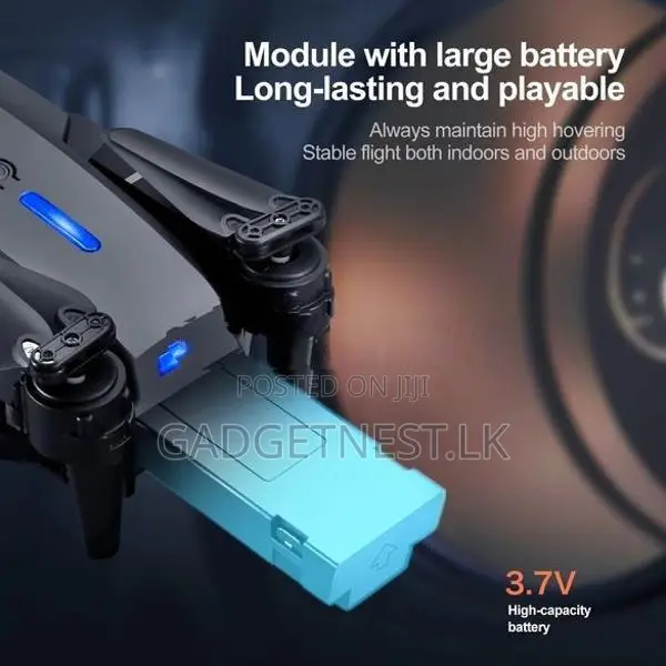 E99 Mini Screen Control Drone With Dual Camera (Toy Grade)