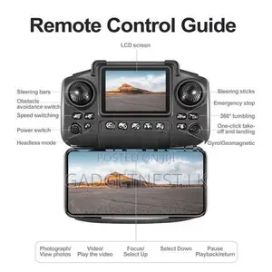 E99 Mini Screen Control Drone With Dual Camera (Toy Grade)