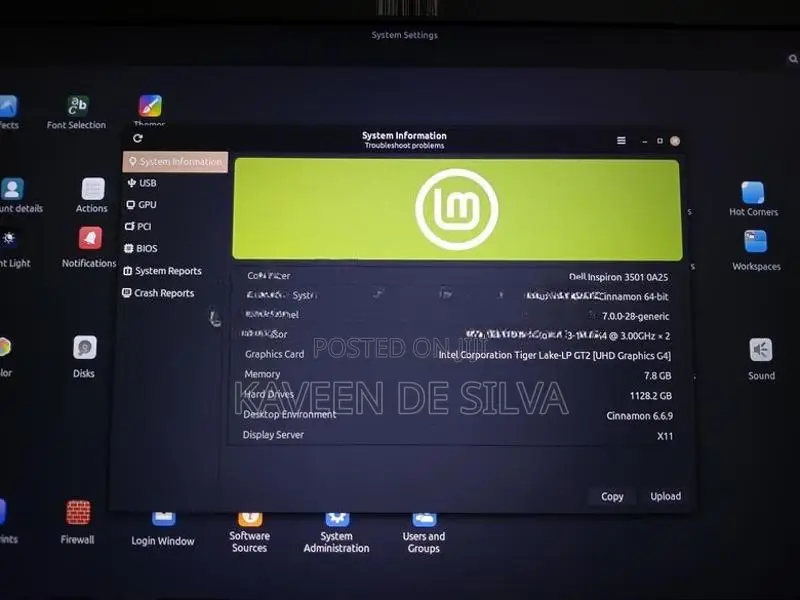 Dell Inspiron 3501 | i3 11th Gen 8GB RAM 128GB SSD 1TB HDD