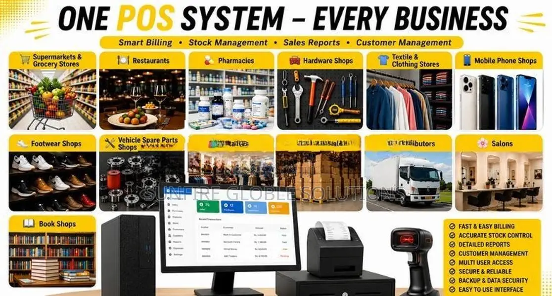 Complete Billing & Inventory POS System for Retail Wholesale.