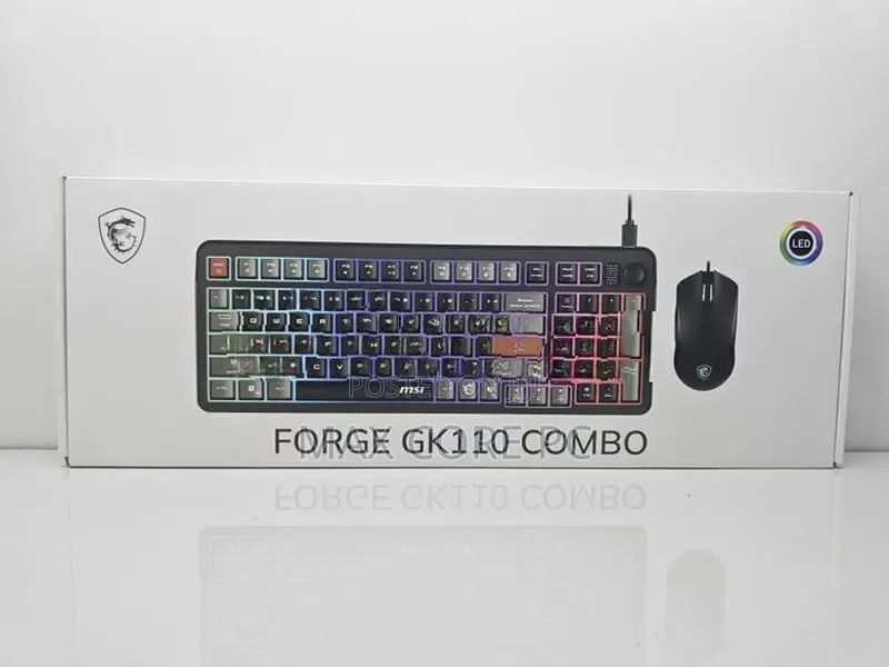 MSI Forge GK110 Gaming Keyboard with Mouse Combo