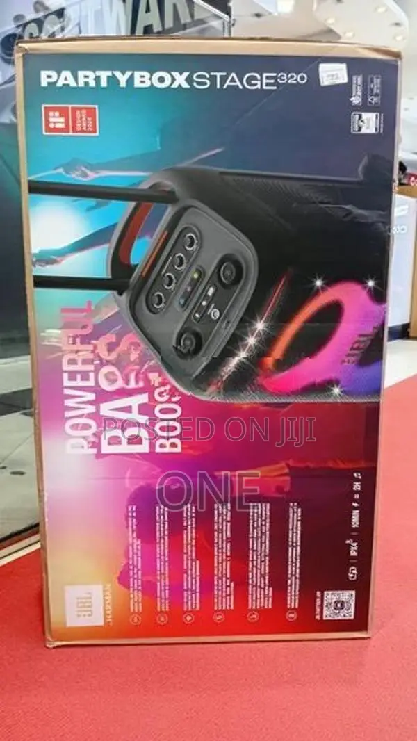 JBL PartyBox 320 Bluetooth Speaker – Brand New