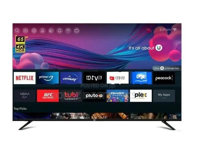 MI+ 65" QLED Smart Android 4K UHD TV
