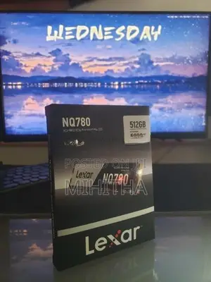 Lexar NQ780 512GB PCIe Gen4 NVMe M.2 SSD (Brand New Sealed Pack)