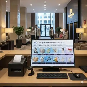 Full Hotel Management System Rooms & Tables