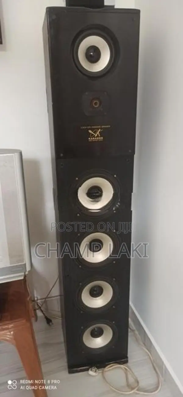Tower Stereo Hi-Fi Setup