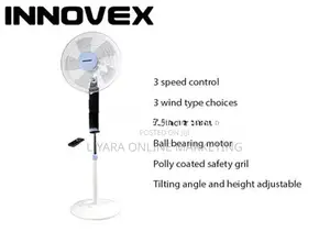 Innovex Isf-165r Remote Stand Fan