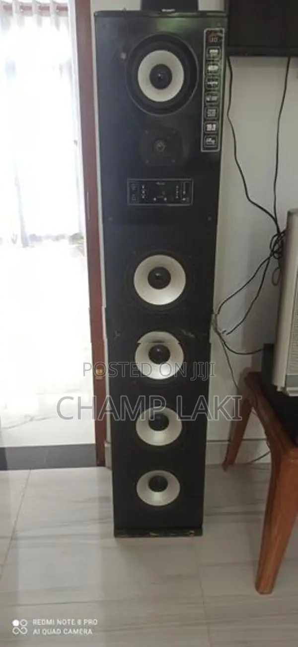Tower Stereo Hi-Fi Setup