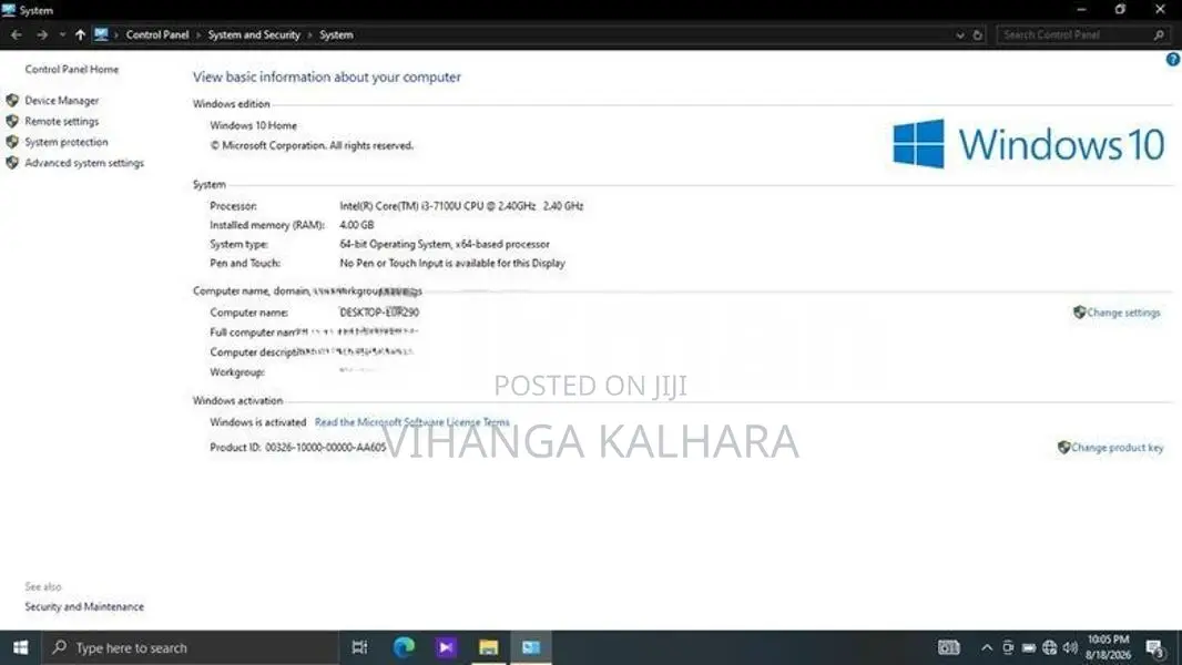 I3 7gen Laptop