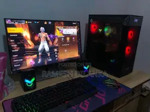 Gaming Pc With Frameless Monitor
