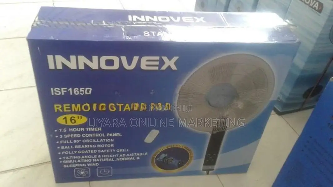 Innovex Isf-165r Remote Stand Fan