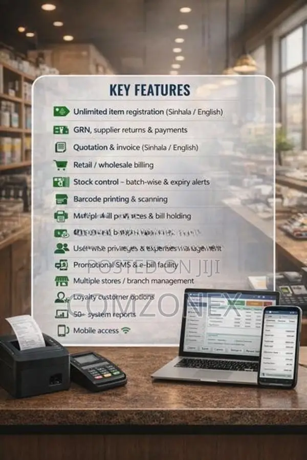 Smart POS Billing Ready to Use Full Set