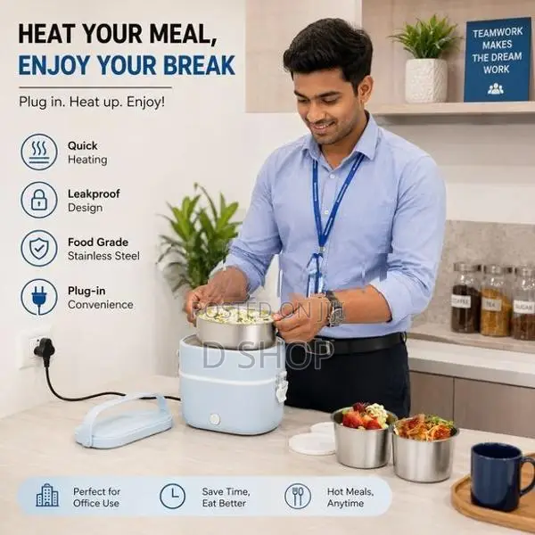 Double Layer Electric Lunch Box