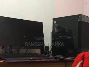 Gaming Pc With Frameless Monitor