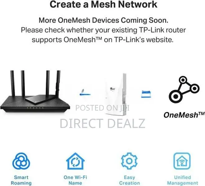 TP-Link RE500X AX1500 Wi-Fi 6 Range Extender