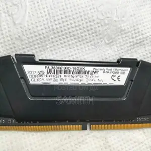 G.SKILL Ripjaws V 8GB DDR4 3600MHz High-Speed Desktop RAM