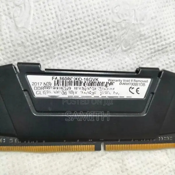 G.SKILL Ripjaws V 8GB DDR4 3600MHz High-Speed Desktop RAM