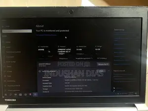 Toshiba Ultra Book Laptop
