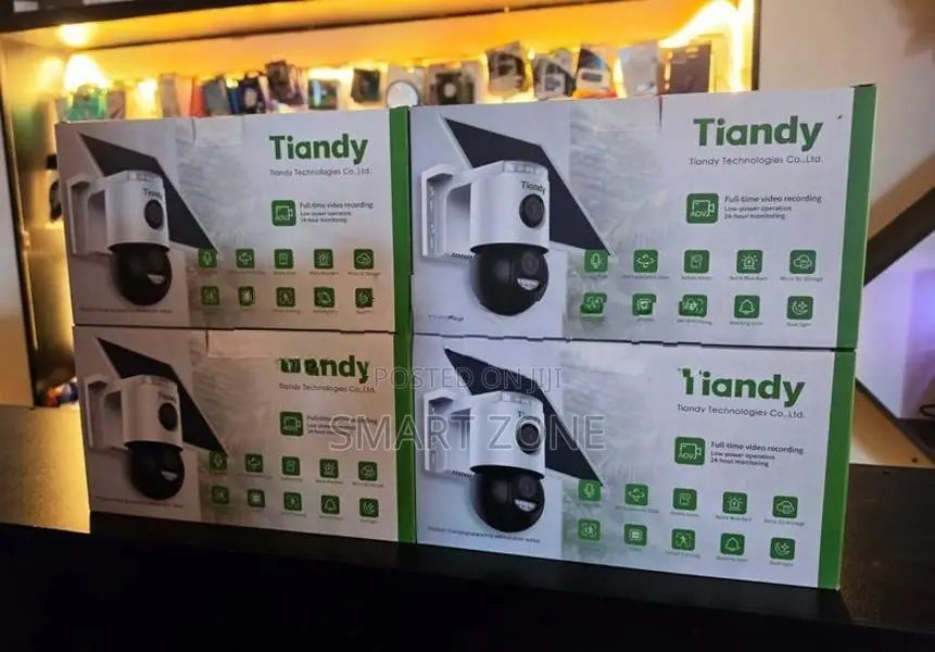 Tiandy 6MP DUAL LENSE 4G SOLAR CAMERA