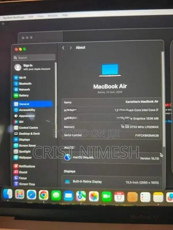 Apple MacBook Air 2020
