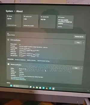 Dell Inspiron All in One Pc