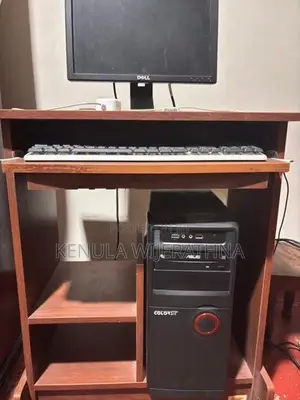 Asus I3 7th Generation Pc With A Dell Monitor