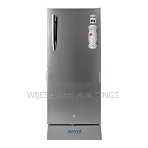 Sisil ECO 185L Single Door Fridge (SL-ECO72-SV)