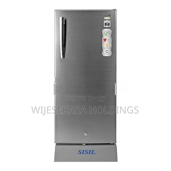Sisil ECO 185L Single Door Fridge (SL-ECO72-SV)