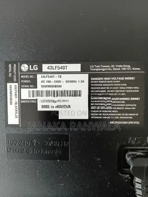 LG Television 43"