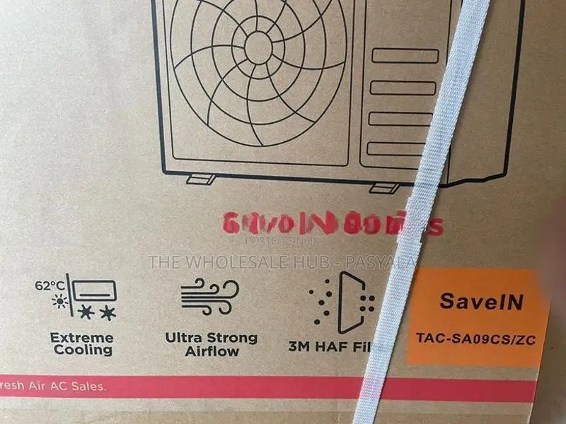 TCL save in inverter WiFi 9000 BTU