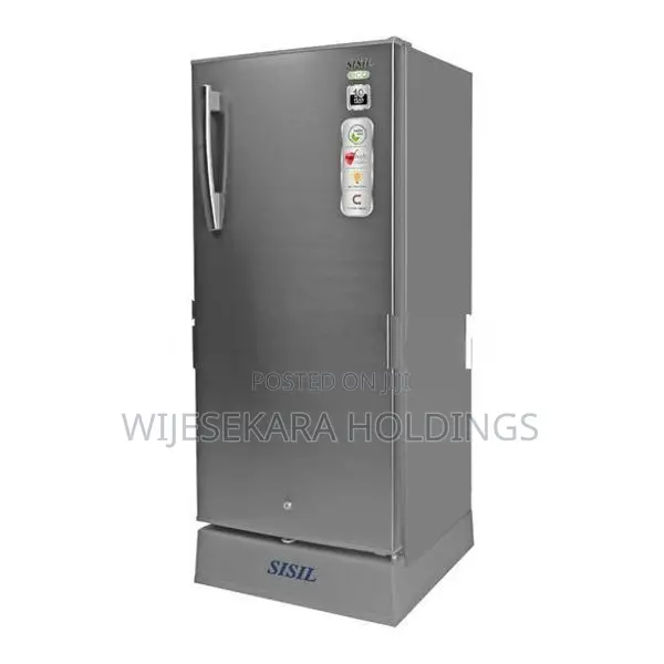Sisil ECO 185L Single Door Fridge (SL-ECO72-SV)