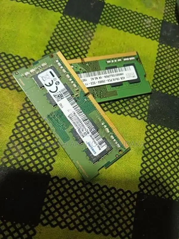 Two 4GB DDR4 Laptop RAMs