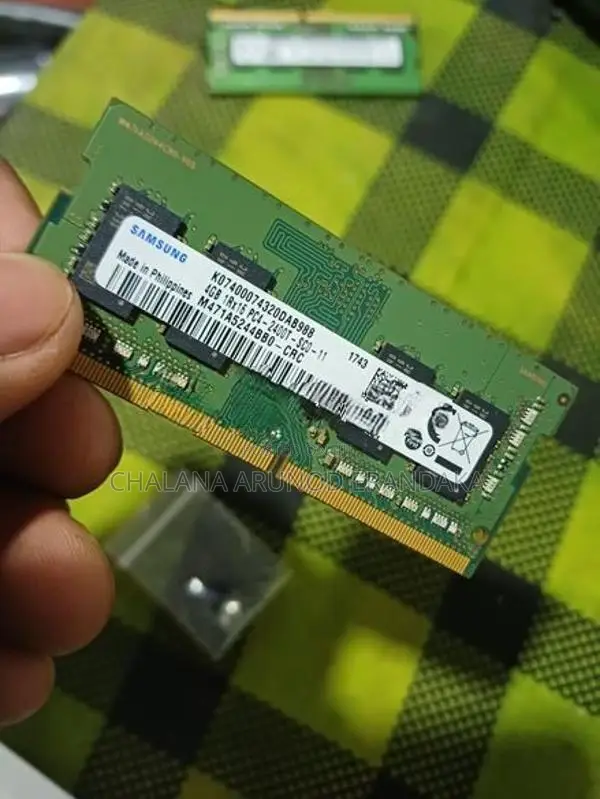 Two 4GB DDR4 Laptop RAMs