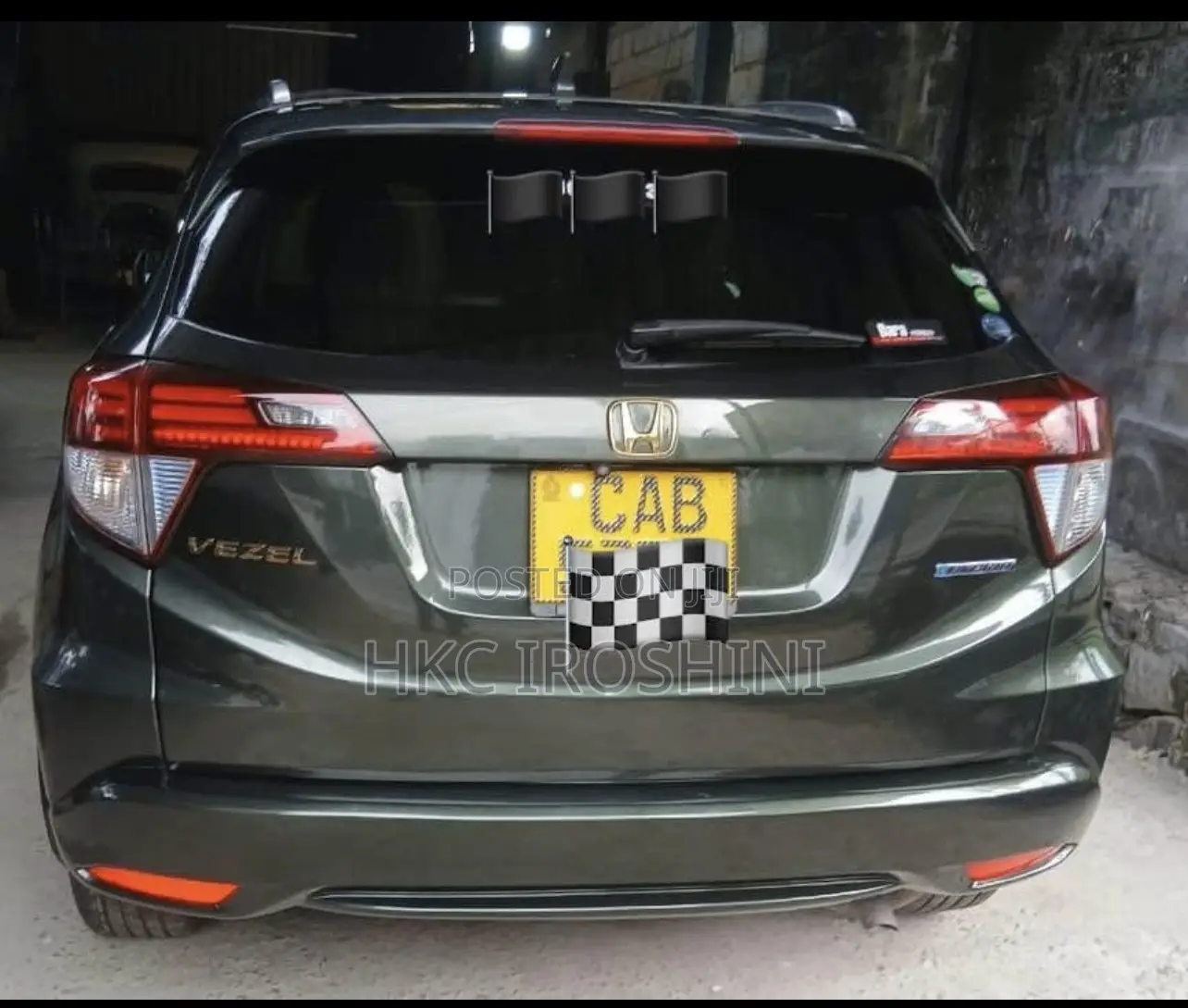 Honda Vezel 2014 Green