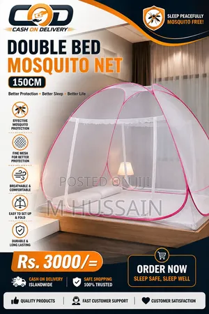  Double Bed Mosquito Net