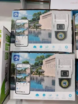 8MP Wifi PTZ Cctv Camera Outdoor Dual Lens Night Vision