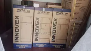 Innovex Double Door Fridge -180l