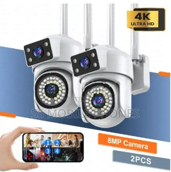 8MP 5G PTZ Dual Lens Camera