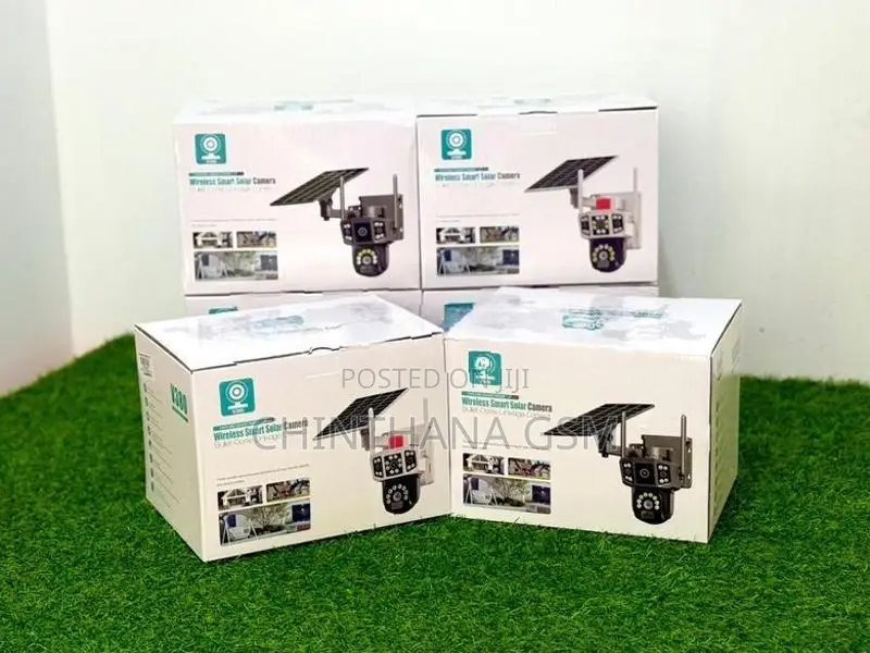 4G WIRLESS SMART SOLAR CAMERA 3 LENCE